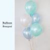 Pearl Blue × Green バルーンブーケ