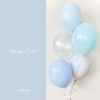 Milky Blue バルーンブーケ